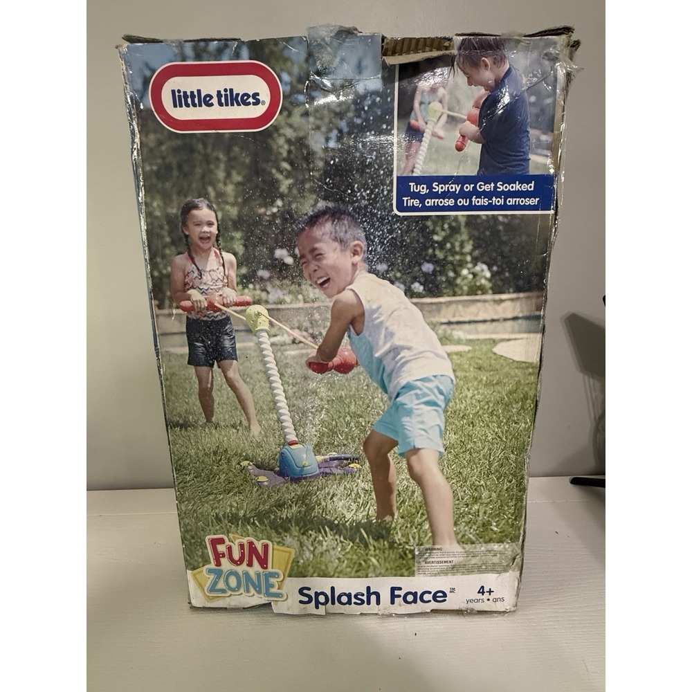 Little Tikes Fun Zone Splash Face Soaked Spray Water Toy Outdoor Play & Fun NEW